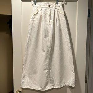 Lee x ViS collab vintage maxi denim skirt